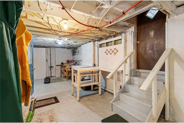 110 1st Ave, Balsam Lake, WI 54810 - view of unfinished basement