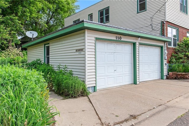 110 1st Ave, Balsam Lake, WI 54005 - view of garage