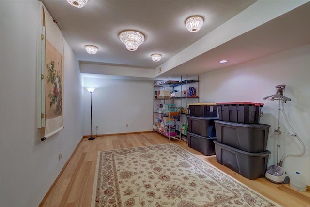 4205 Monarch Ct, Middleton, WI 53562 - interior space with wood finished floors and baseboards