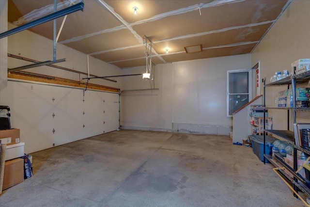 4205 Monarch Ct, Middleton, WI 53562 - garage featuring a garage door opener