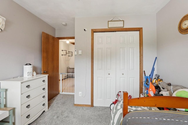 1603 Mckenna Blvd, Madison, WI 53711 - bedroom featuring light carpet and a closet