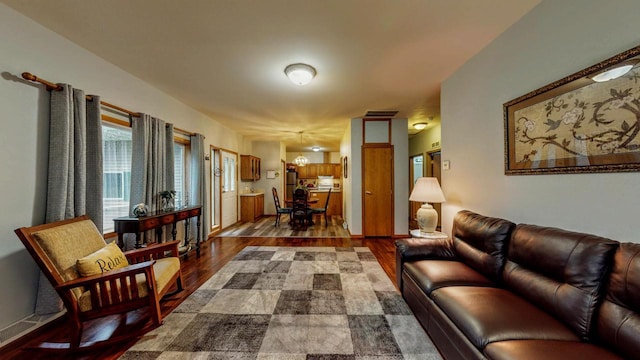 654 Riverview Ct Unit 2-Bldg C, Jefferson, WI 53549 - living room with dark wood-style floors