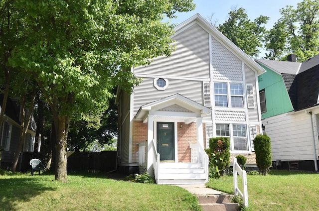 1600 Winslow St, Racine, WI 53404 - view of front of home with brick siding