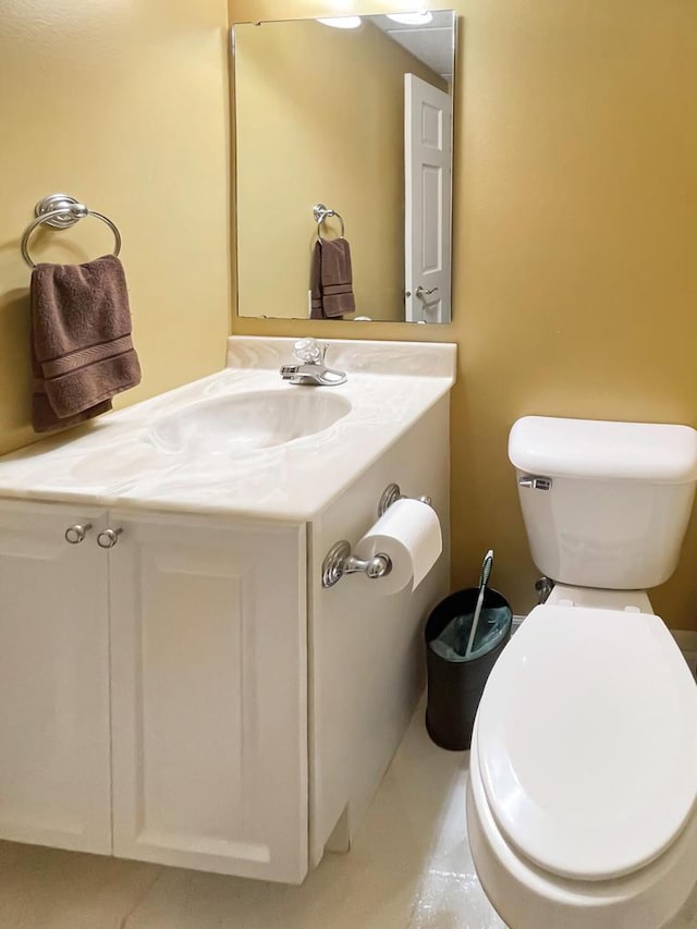 2307 W Willow Creek Ln, Sheboygan, WI 53083 - bathroom with vanity and toilet