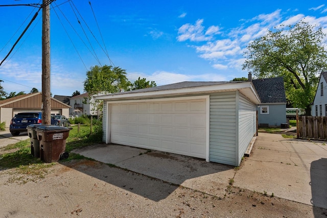 4467 S Nicholson Ave, Saint Francis, WI 53235 - view of detached garage
