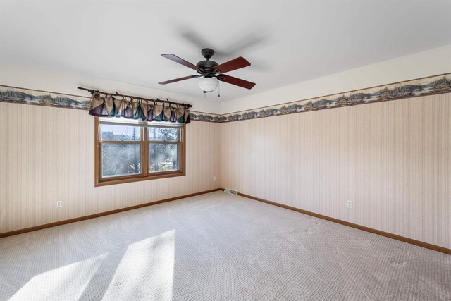 4227 Savannah Ct, Middleton, WI 53562 - unfurnished room with carpet floors and ceiling fan