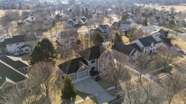 4227 Savannah Ct, Middleton, WI 53562 - aerial overview of property's location with nearby suburban area