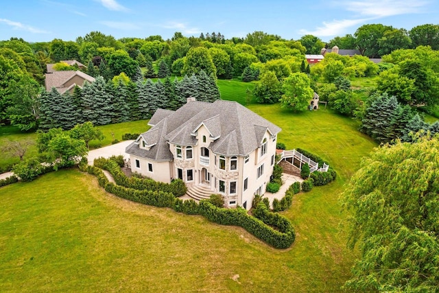 1626 Fox Hollow Ln, Cedarburg, WI 53012 - aerial view of property and surrounding area