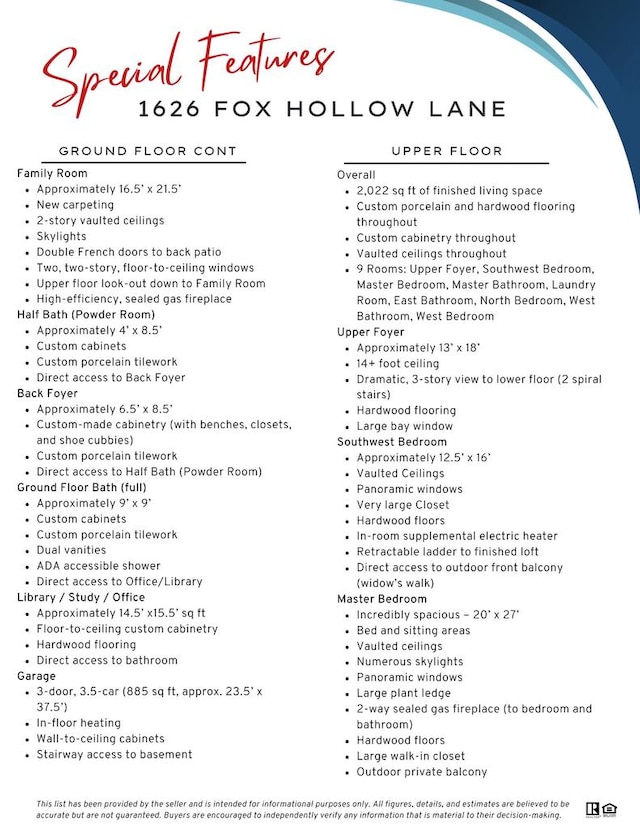 1626 Fox Hollow Ln, Cedarburg, WI 53012 - view of a document