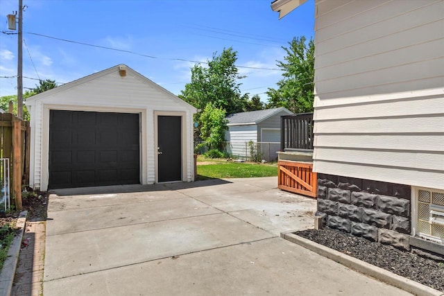 3009 N 72nd St, Milwaukee, WI 53210 - detached garage featuring driveway