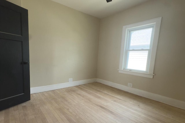 3009 N 72nd St, Milwaukee, WI 53210 - unfurnished room with wood-type flooring and ceiling fan