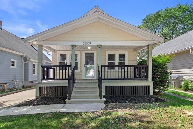 3009 N 72nd St, Milwaukee, WI 53210 - shotgun-style home with covered porch
