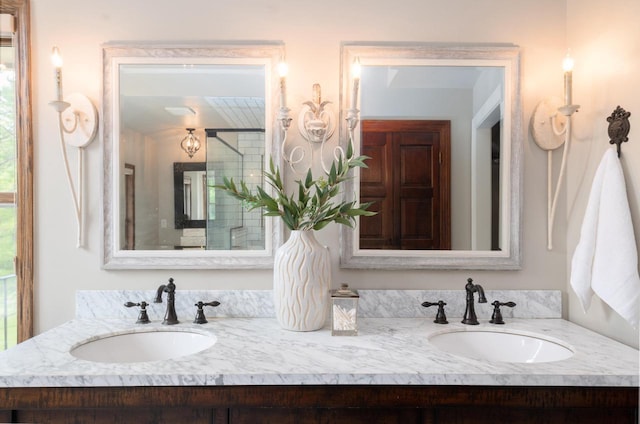 N69W29753 Ridgeview Ct, Hartland, WI 53029 - full bath with double vanity