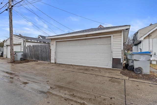 3946 N 25th St, Milwaukee, WI 53206 - view of detached garage