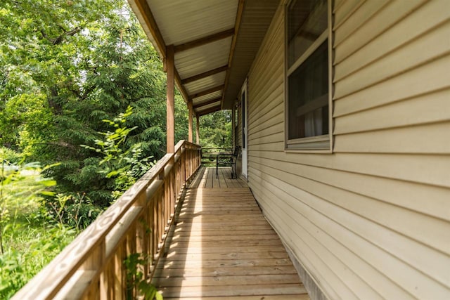 N5642 8th Dr, Westfield, WI 53964 - view of wooden terrace