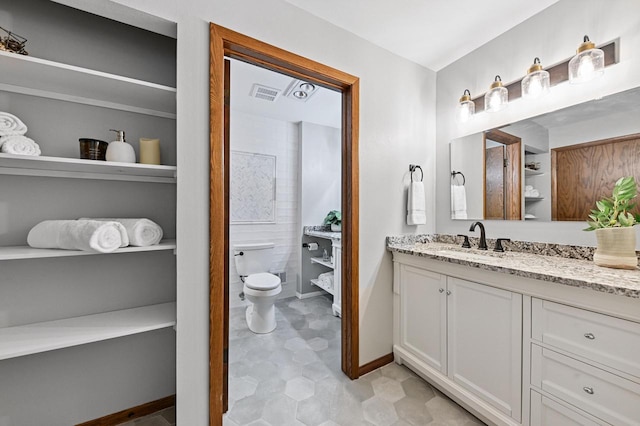 836 Pilgrim Pkwy, Elm Grove, WI 53122 - full bathroom with vanity and tile patterned floors