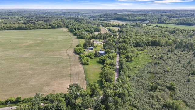 W6525 Beechnut Ave, Wild Rose, WI 54984 - view of rural area with a heavily wooded area