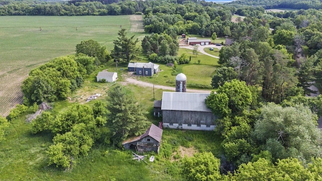 W6525 Beechnut Ave, Wild Rose, WI 54984 - aerial view of sparsely populated area