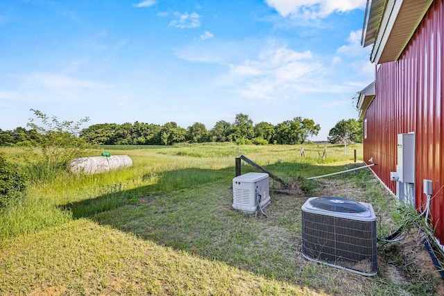W1511 County Rd Hh, Fremont, WI 54940 - view of yard featuring a rural view