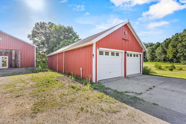 W1511 County Rd Hh, Fremont, WI 54940 - view of detached garage