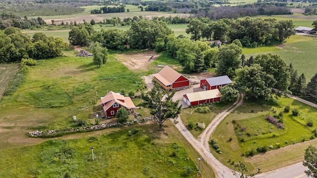 W1511 County Rd Hh, Fremont, WI 54940 - overview of rural landscape