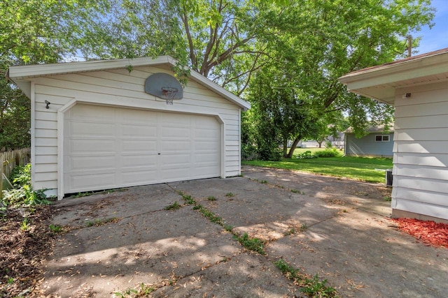 5717 S 42nd St, Greenfield, WI 53221 - view of detached garage