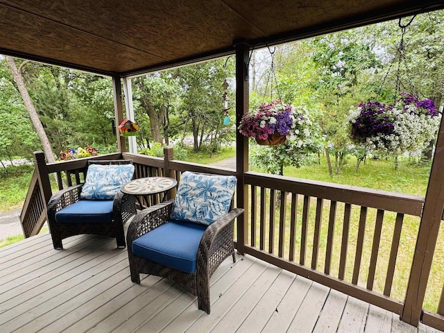 1602 Homestead Trl, Nekoosa, WI 54457 - view of deck