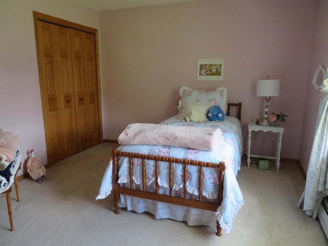 306 N Sales St Unit # 1, Merrill, WI 54452 - bedroom with carpet flooring and a closet
