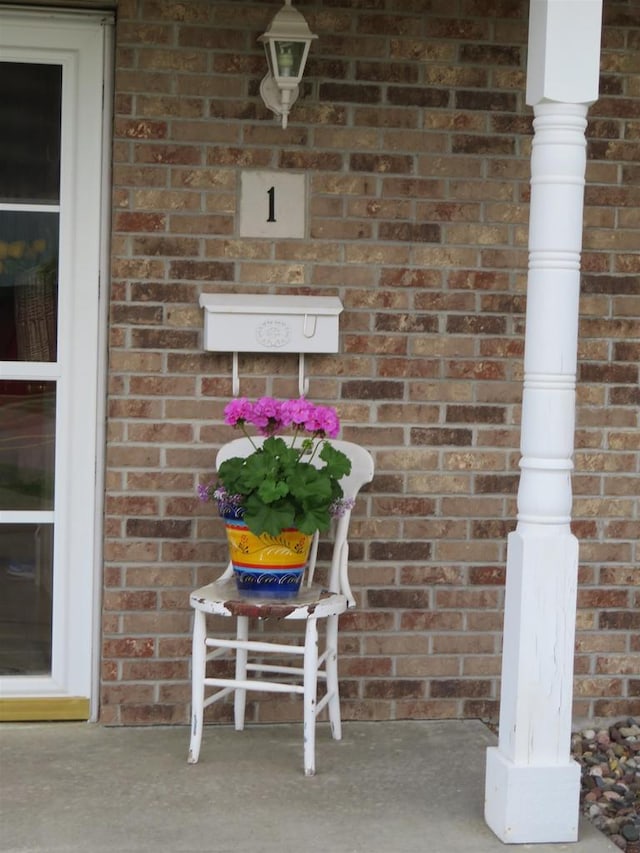 306 N Sales St Unit # 1, Merrill, WI 54452 - doorway to property with brick siding