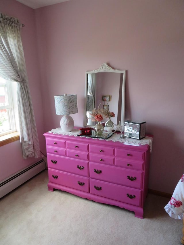 306 N Sales St Unit # 1, Merrill, WI 54452 - carpeted bedroom featuring baseboard heating