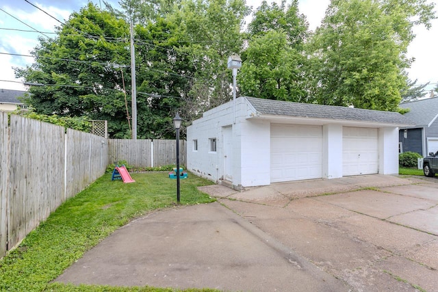 1756 Church St, Stevens Point, WI 54481 - view of detached garage
