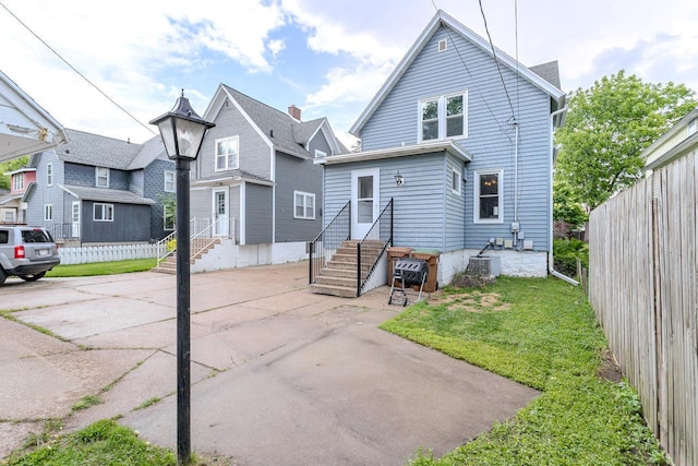 1756 Church St, Stevens Point, WI 54481 - back of house with entry steps