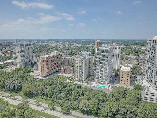 1610 N Prospect Ave Unit 1104, Milwaukee, WI 53202 - view of urban area with a pool