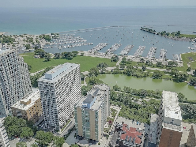 1610 N Prospect Ave Unit 1104, Milwaukee, WI 53202 - bird's eye view of a nearby body of water