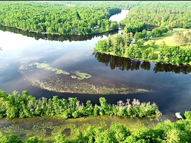 W4799 Rocky Hill Dr, Pembine, WI 54156 - view of property location with a large body of water