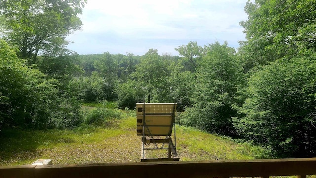 W4799 Rocky Hill Dr, Pembine, WI 54156 - view of yard featuring a wooded view