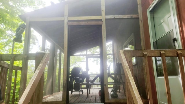 W4799 Rocky Hill Dr, Pembine, WI 54156 - view of sunroom / solarium