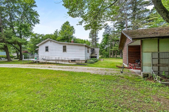 W914 Madsen Rd, Marinette, WI 54143 - view of yard