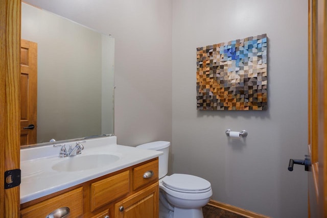 3637 121st Pl, Pleasant Prairie, WI 53158 - bathroom featuring toilet and vanity