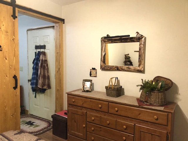 W15036 Poachers Run Ln, Athelstane, WI 54101 - hall with wood finished floors