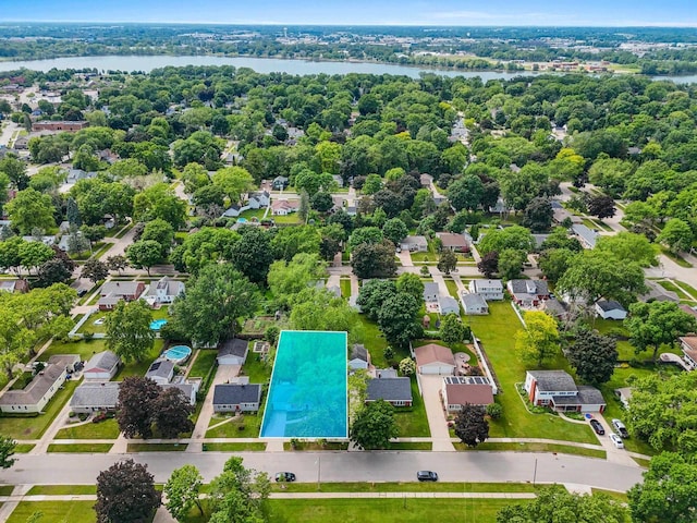 625 N Winnebago St, De Pere, WI 54115 - aerial view of residential area featuring a large body of water