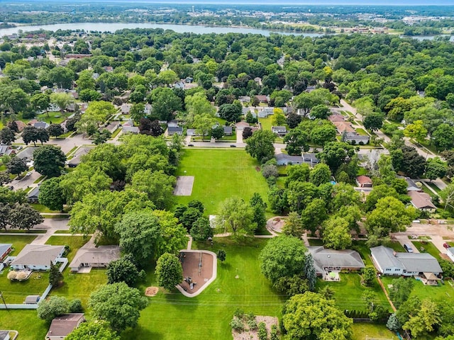 625 N Winnebago St, De Pere, WI 54115 - aerial perspective of suburban area with a large body of water