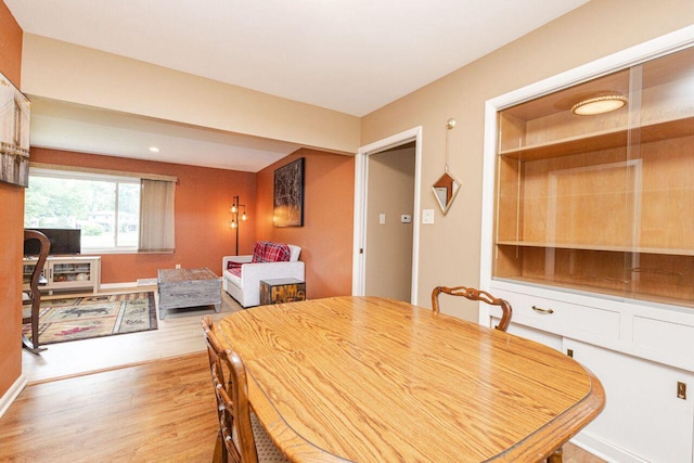 8383 N 50th St, Brown Deer, WI 53223 - dining room featuring light wood-style flooring