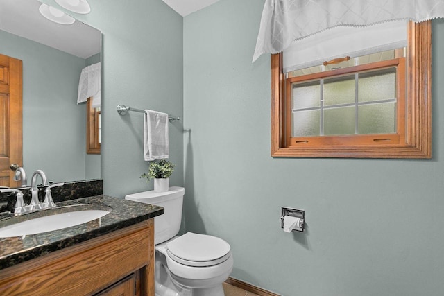 2939 W Roselawn Dr, Appleton, WI 54914 - half bathroom with toilet and vanity