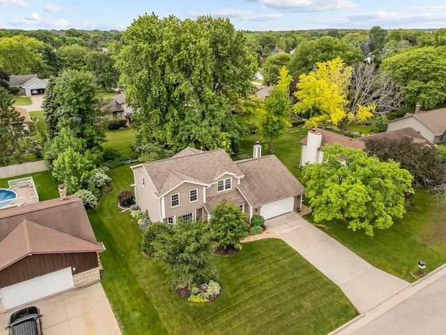 2939 W Roselawn Dr, Appleton, WI 54914 - bird's eye view