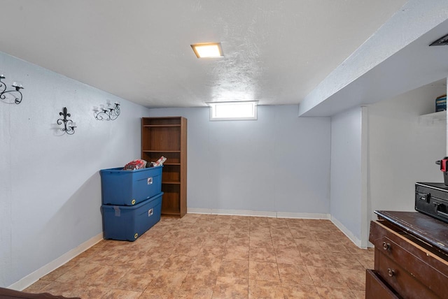 248 E Norport Dr, Port Washington, WI 53074 - basement featuring baseboards