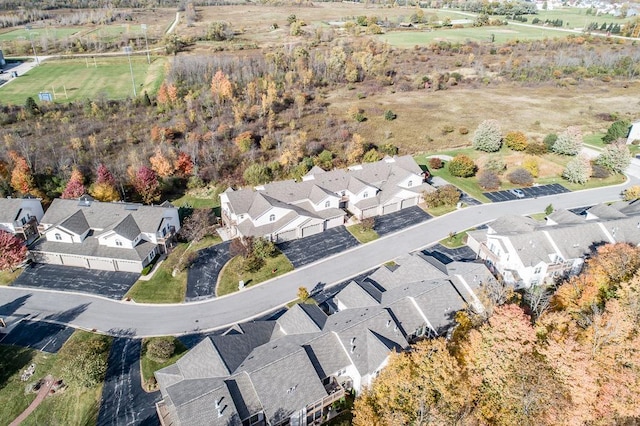9245 S 54th St, Franklin, WI 53132 - aerial overview of property's location featuring nearby suburban area
