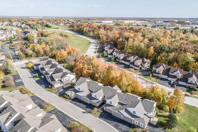9245 S 54th St, Franklin, WI 53132 - aerial overview of property's location featuring nearby suburban area