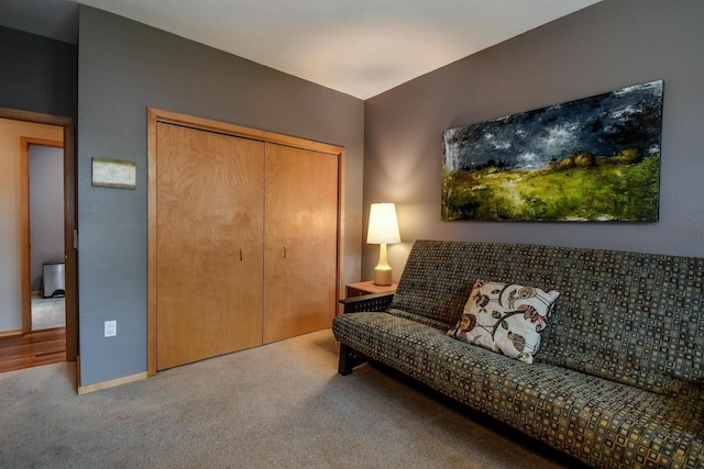 6846 Frank Lloyd Wright Ave, Middleton, WI 53562 - sitting room with carpet and baseboards