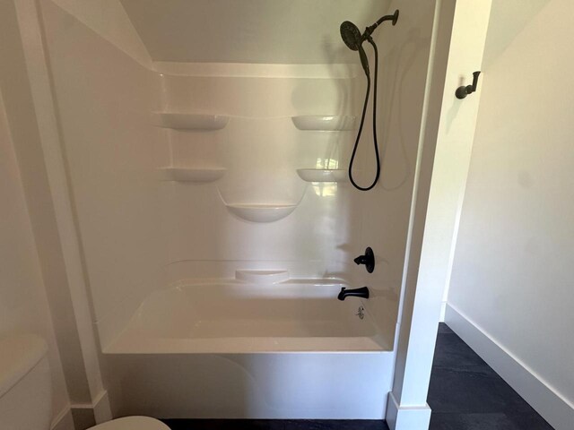N5516 Polar Rd, Bryant, WI 54418 - full bath with toilet and shower / washtub combination